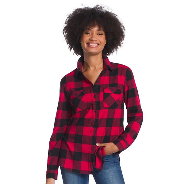 Eddie bauer outlet lined flannel shirt