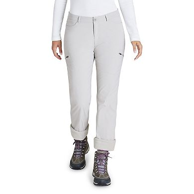 Women's Eddie Bauer Rainier Fleece-Lined Straight Leg Pants