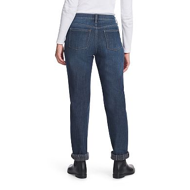 Women's Eddie Bauer Fleece Lined Boyfriend Jeans
