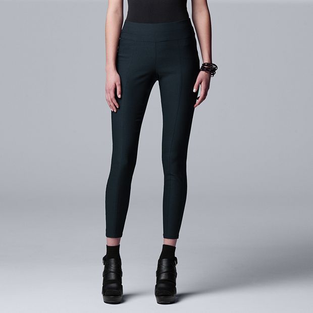 Vera wang 2025 twill leggings