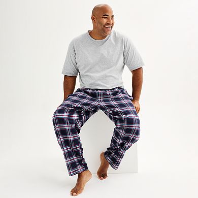 Big & Tall Sonoma Goods For Life® Flannel Pajama Pants