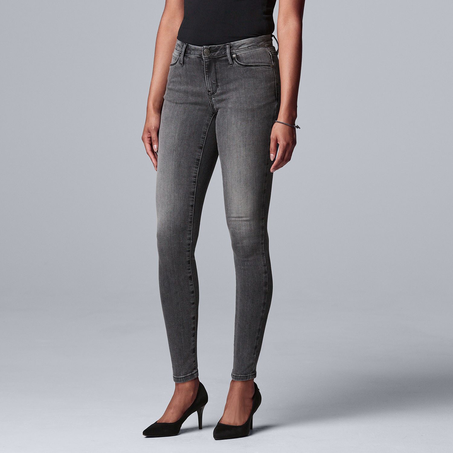 vera wang power stretch jeans