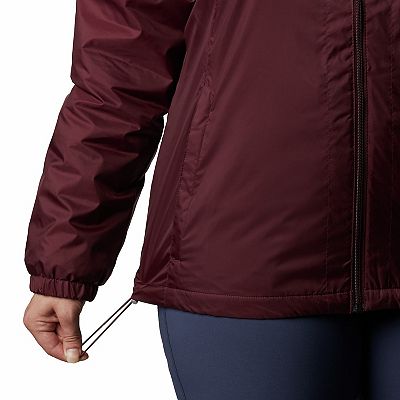 NWT Columbia Women's Malbec Switchback high quality Sherpa-Lined Jacket Hooded Plus Size 2X