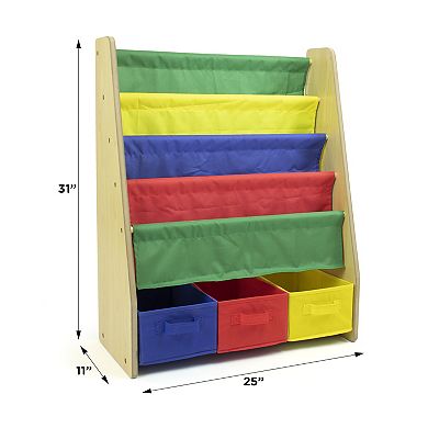 Humble Crew Kid's Bookrack Organization
