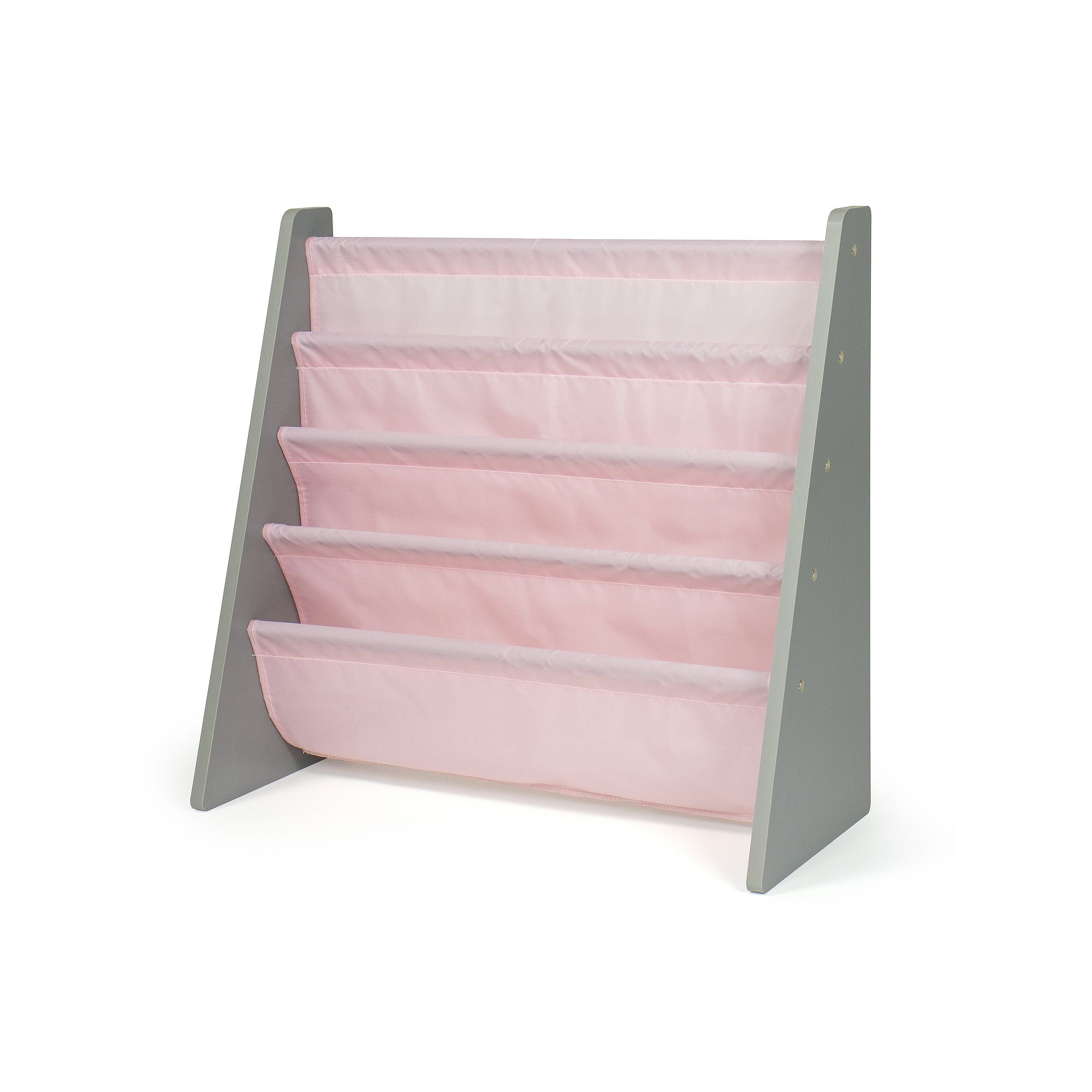 Humble Crew 4-Pocket Kids Bookrack, Pink