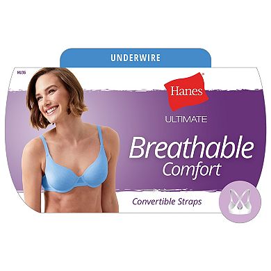 Hanes Ultimate® Breathable Comfort Underwire Bra DHHU36