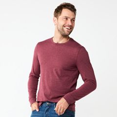 Mens Red T-Shirts Long Sleeve Tops, Clothing | Kohl's
