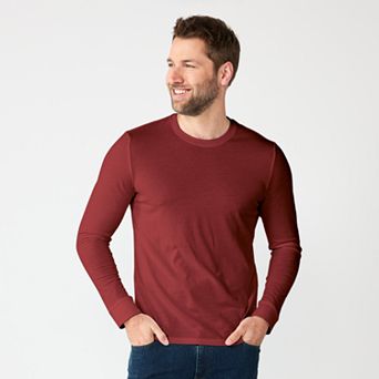 Men's Sonoma Goods For Life® Supersoft Long Sleeve Crewneck Tee