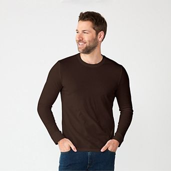 Men's Sonoma Goods For Life® Supersoft Long Sleeve Crewneck Tee