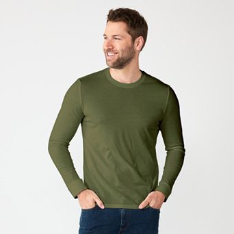 Men's Sonoma Goods For Life® Supersoft Long Sleeve Crewneck Tee