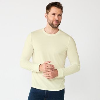 Men's Sonoma Goods For Life® Supersoft Long Sleeve Crewneck Tee