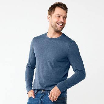 Men's Sonoma Goods For Life® Supersoft Long Sleeve Crewneck Tee