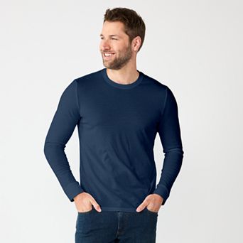 Men's Sonoma Goods For Life® Supersoft Long Sleeve Crewneck Tee