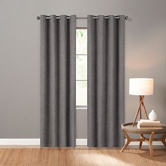 Sonoma Goods For Life® Ultimate Performance Distressed Chenille 100% Blackout 2 pk Curtain