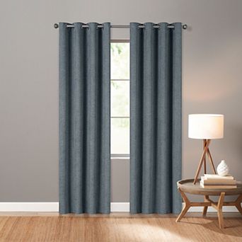 Sonoma Goods For Life® Ultimate Performance Distressed Chenille 100% Blackout 2 pk Curtain
