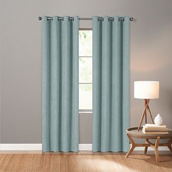 Sonoma Goods For Life® Ultimate Performance Distressed Chenille 100% Blackout 2 pk Curtain