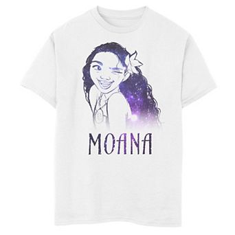 Disney's Moana Boys 8-20 Navigating Constellations Graphic Tee