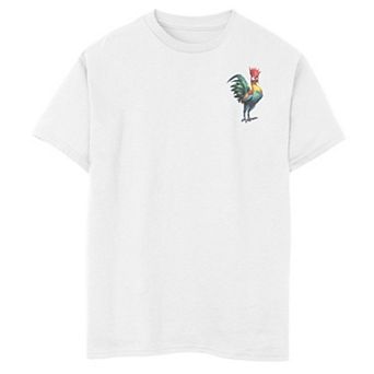 Disney's Moana Boys 8-20 Hei Hei Left Chest Portrait Graphic Tee