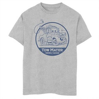 Disney / Pixar's Cars Boys 8-20 Tow Mater Salvage Badge Graphic Tee