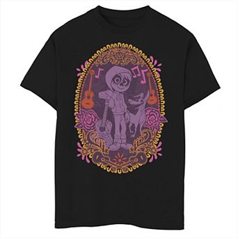 Disney / Pixar's Coco Boys 8-20 Miguel Sepia Tone Portrait Graphic Tee