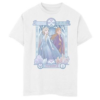 Disney's Frozen 2 Boys 8-20 Adventure Await Group Shot Graphic Tee
