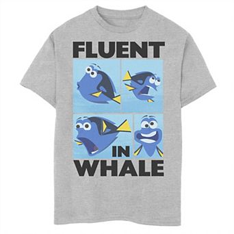 Disney / Pixar's Finding Dory Boys 6-20 Fluent in Whale Graphic Tee