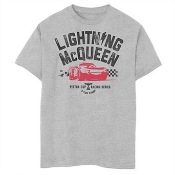 Disney / Pixar's Cars Boys 8-20 3 Lightning McQueen Ready Graphic Tee