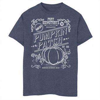 Disney's Cinderella Boys 8-20 Halloween Pumpkin Patch Graphic Tee