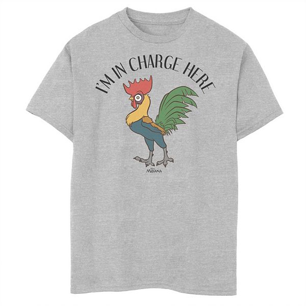 Disney's Moana Boys 8-20 Hei Hei In Charge Graphic Tee