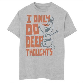 Disney's Frozen 2 Boys 8-20 Olaf Deep Thoughts Graphic Tee