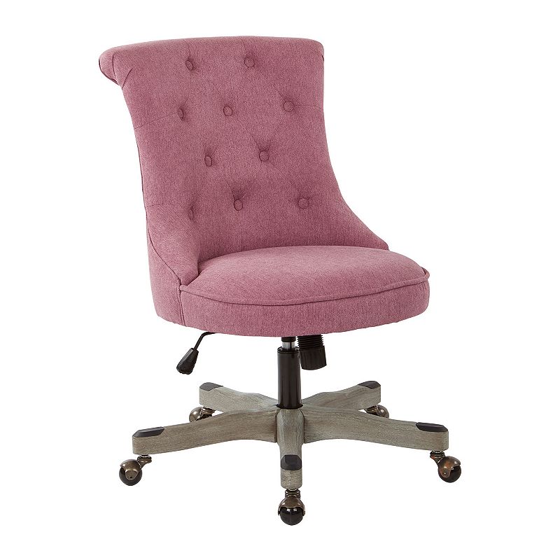 27717488 OSP Home Furnishings Hannah Tufted Desk Chair, Pin sku 27717488