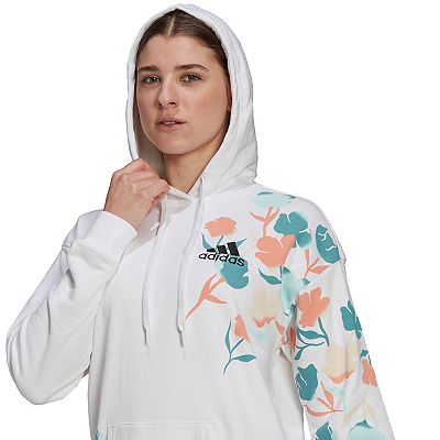 Women s adidas Floral French Terry Hoodie