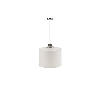 INK+IVY Pacific Metal Pendant Ceiling Light with Drum Shade
