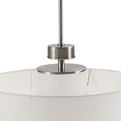 INK+IVY Pacific Metal Pendant with Drum Shade