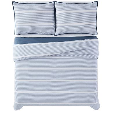 Brooklyn Loom Niari Yarn Dye Stripe Comforter Set with Shams
