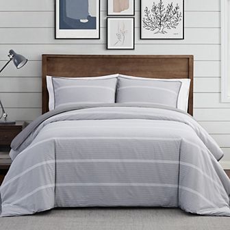 Brooklyn Loom Niari Yarn Dye Stripe Comforter Set with Shams