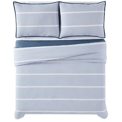 Brooklyn Loom Niari Yarn Dye Stripe Duvet Cover Set with Shams