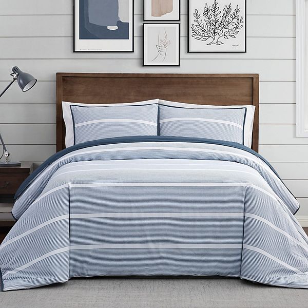 Brooklyn Loom Niari Yarn Dye Stripe Duvet Cover Set with Shams