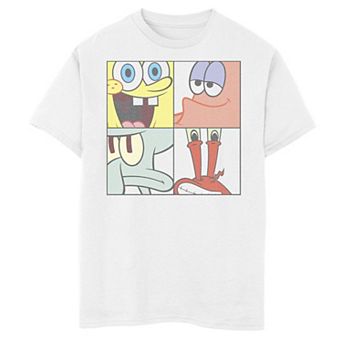 Boys 8-20 SpongeBob SquarePants Group Shot Box Up Graphic Tee