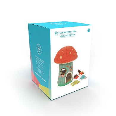 Manhattan Toy Toadstool Cottage Plush Fill & Spill Activity Toy