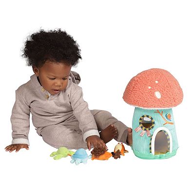 Manhattan Toy Toadstool Cottage Plush Fill & Spill Activity Toy