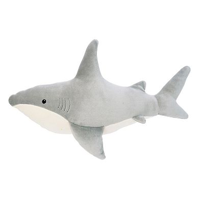 Manhattan Toy Snarky Sharky Velveteen Sea Life Toy Shark Stuffed Animal