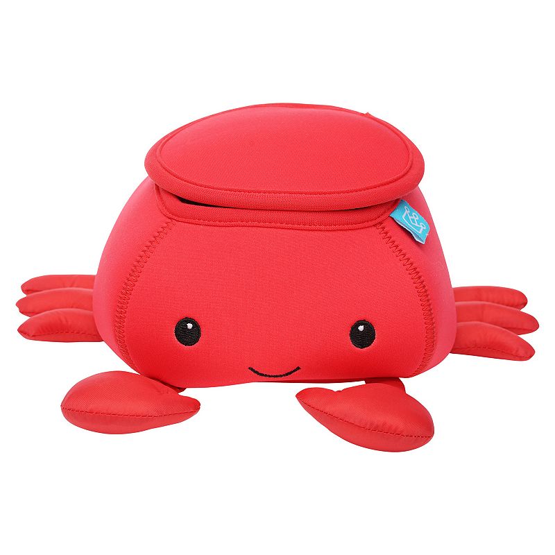 Manhattan Toy Neoprene Crab 5-Piece Floating Spill n Fill Bath Toys, Multic