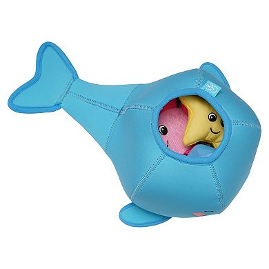 Manhattan Toy Neoprene Whale 5-Piece Floating Spill n Fill Bath Toys