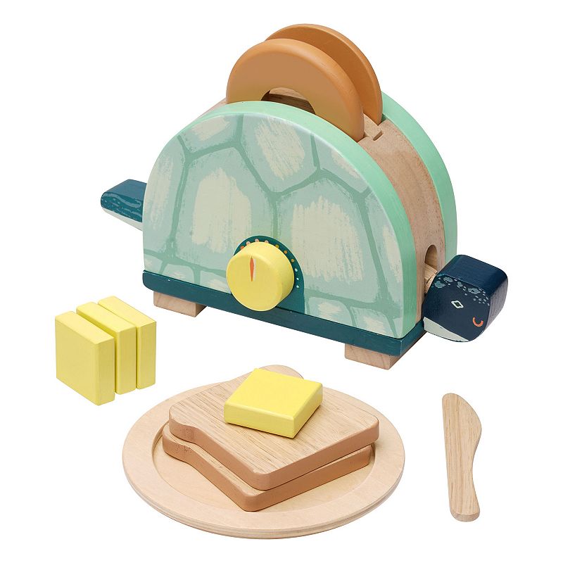 Manhattan Toy Toasty Turtle Pretend Play Cooking Toy Set, Multicolor
