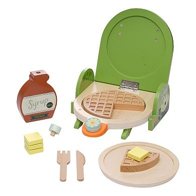 Manhattan Toy Ribbit Waffle Maker Pretend Play Cooking Toy Set