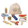 Manhattan Toy Style & Groom 9-Piece Wooden Pretend Play Hair Styling & Grooming Kit