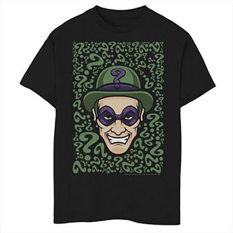 Boys 8-20 DC Fandome Batman The Riddler Poster Graphic Tee
