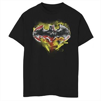 Boys 8-20 DC Fandome Batman Paint Logo Graphic Tee