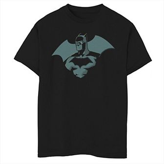Boys 8-20 DC Fandome Batman Teal Logo Portrait Graphic Tee